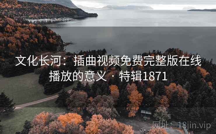 文化长河：插曲视频免费完整版在线播放的意义 · 特辑1871